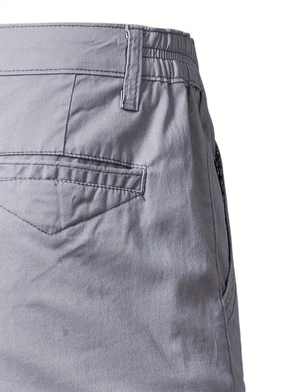 Pantaloni corti in cotone con tasche